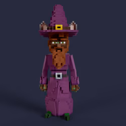 Wizzy the Purple #00336