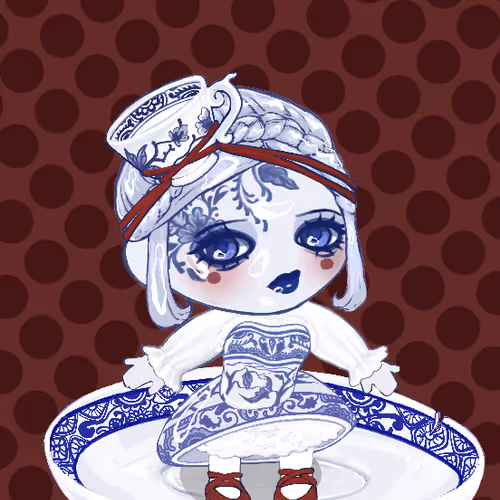 Fragile By Pan Didi X Reddit Collectible Avatars logo