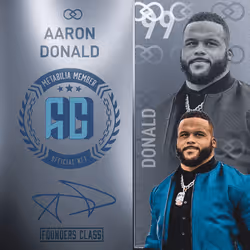 Aaron Donald: Founders Class - Platinum