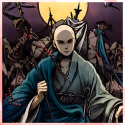 Master Monk Sa-Myung, #5423