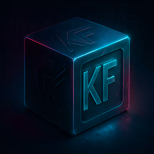 KF Neon Cube #1