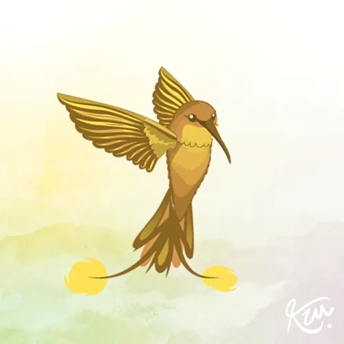The Hummingbird Palette #4129