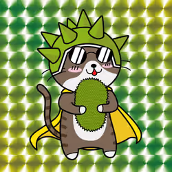 Fruity Cats #49【Jackfruit】