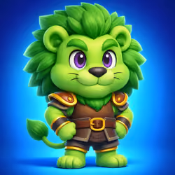 Snout Zoo Lion #415