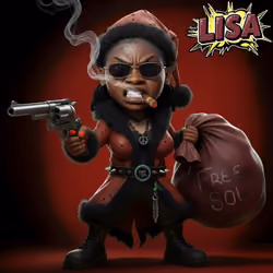 THE BADASS SANTA GANG #21
