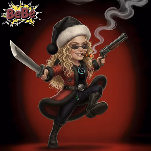 THE BADASS SANTA GANG