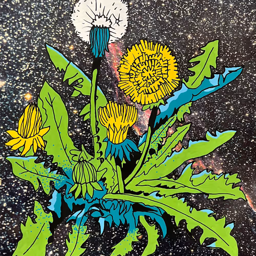 Cosmic flower 80879840001451919384001045261058892020911433267621717443310830769762