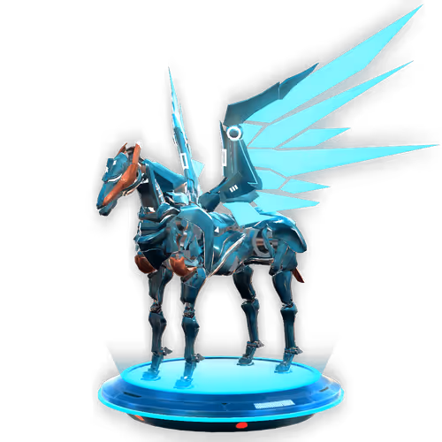 Pegaxypega Polygon logo