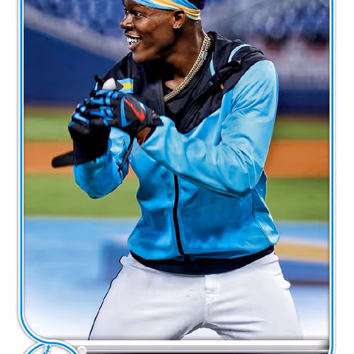 Miami Marlins R Jazz Chisholm Jr Short Print White