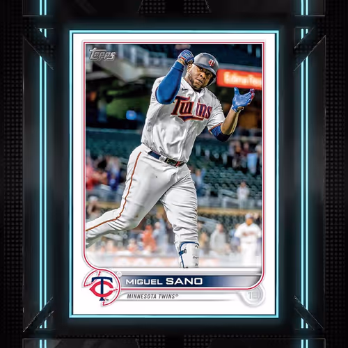 Minnesota Twins R Miguel Sano Base Glitch 123 Unco