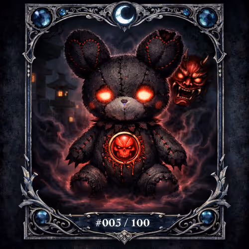 Dark Yokai Plush #005