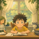 Anime painting art