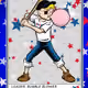 Baseball Card 9 Joe Batter Bazooka Joe 2021 (E) #24
