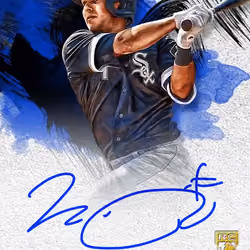 Chicago White Sox® Nick Madrigal Rookie and Future Phenoms Facsimile Signature Blue 21 Super Rare #6