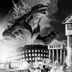 Rome is Burning Event Exclusive Comic Cover Black 2 Epic #47