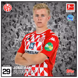 Jonathan Burkardt M05 Base White S2-19 Common #766