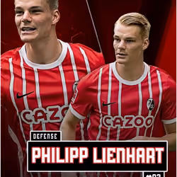 Philipp Lienhart SCF Top Players Team Color TK-20 Rare #125