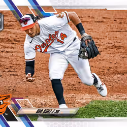 Baltimore Orioles® Rio Ruiz 3B Base Static White 369 Common #9