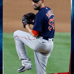 Boston Red Sox® Matt Barnes Postseason Base Navy 72 Uncommon #396