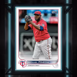 Minnesota Twins® Michael Pineda Base Glitch 189 Uncommon #1