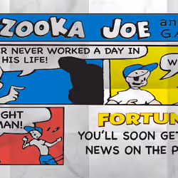 Comic 82 2-34 Bazooka Joe 2021 (C) #206