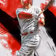 Philadelphia Phillies® Rhys Hoskins Inception Base Red 75 Rare #86