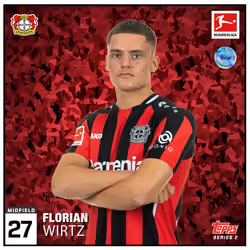 Florian Wirtz B04 Base Red S2-11 Uncommon #130