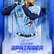 Toronto Blue Jays® George Springer American League Base Blue 15 Rare #94