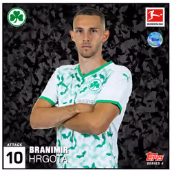 Branimir Hrgota SGF Animation Black Refractor S4-50 Epic #6