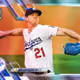 Los Angeles Dodgers® Walker Buehler P Base Motion Rainbow 466 Rare #83