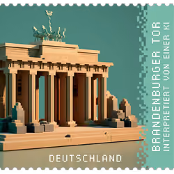 Krypto-Briefmarke Brandenburger Tor #2
