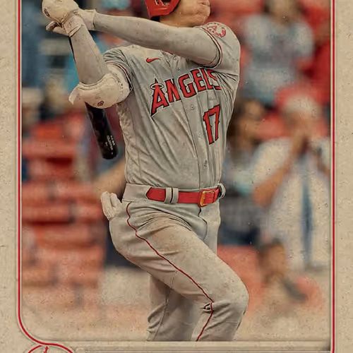 Angels® Shohei Ohtani Base Vintage Stock 1 Super Rare