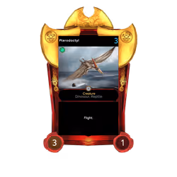 Pterodactyl - Time Lord President Frame