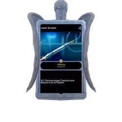 Laser Scalpel - Glitch Angel Frame