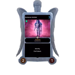 Sontaran Soldier - Glitch Angel Frame
