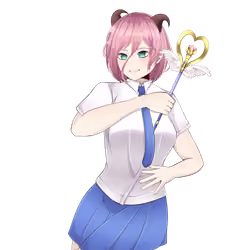Nisemono Lilith School-Girl Fairy-Wand