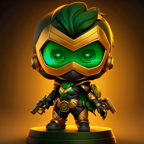OPs Force Golden Chibi Agent #10 #42/111
