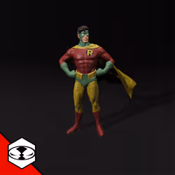Robin of Earth-2 - Matte Suit #1284