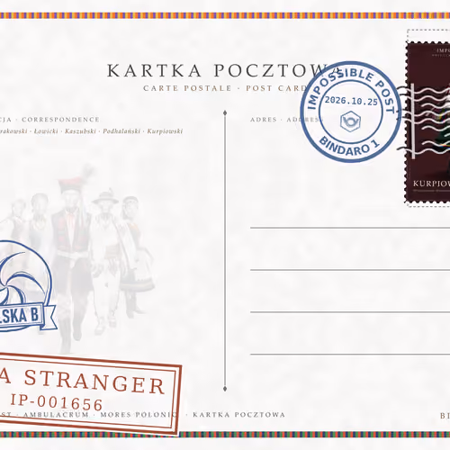 Ambulacrum · Mores Polonici — Postcard #1148