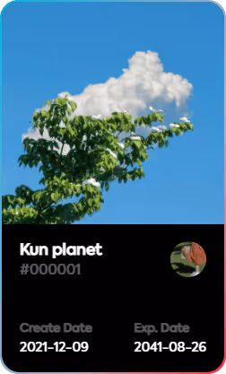 Kun planet