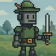 Knight boy robot #8
