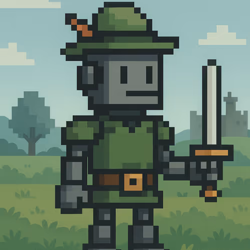 Knight boy robot #8