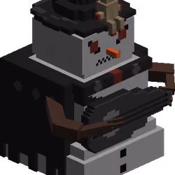 Snowman Bard - CF A.I. Generated NFTs