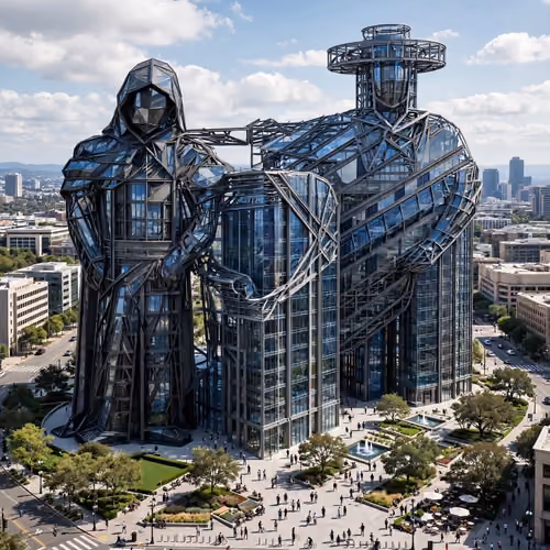 Friends building