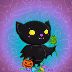 Batty for Halloween #1004