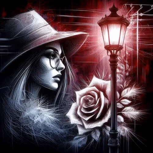 Abstract Flower Art