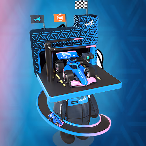 Allez Alpine X Reddit Collectible Avatars