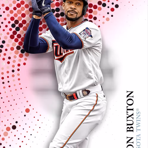 Minnesota Twins R Byron Buxton Base Pink 1017 Unco