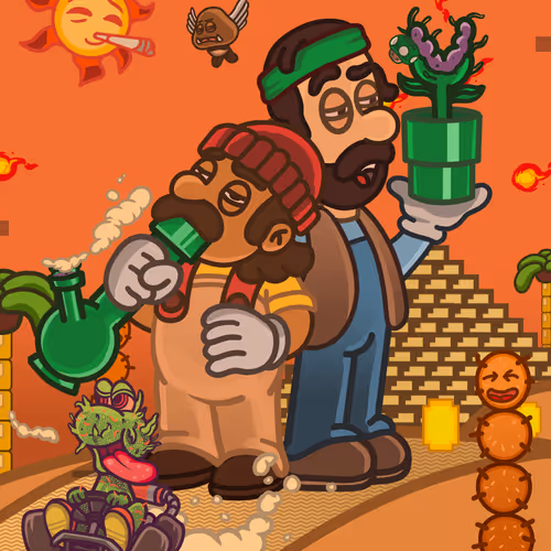 Cheech And Chong Poster Art