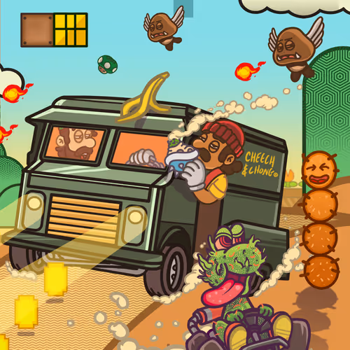 Cheech And Chong Poster Art